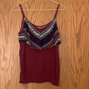 Maroon Tank Top
